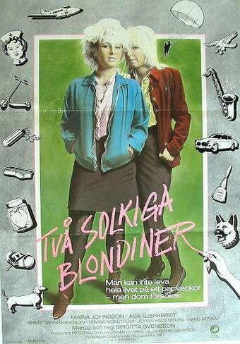 Смотреть фильм Två solkiga blondiner (1984) онлайн в хорошем качестве SATRip