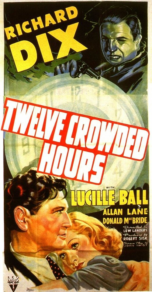 Смотреть фильм Twelve Crowded Hours (1939) онлайн в хорошем качестве SATRip