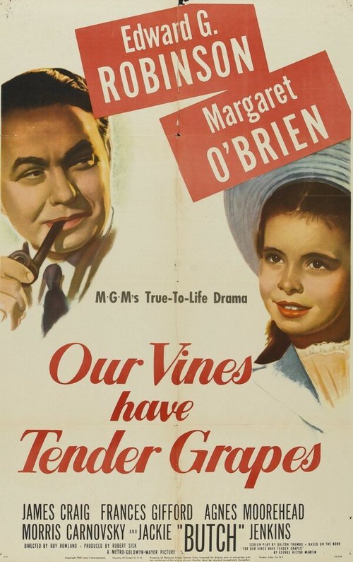 Смотреть фильм У нас растет нежный виноград / Our Vines Have Tender Grapes (1945) онлайн в хорошем качестве SATRip