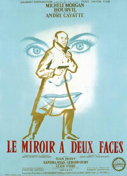 Смотреть фильм У зеркала два лица / Le miroir a deux faces (1958) онлайн в хорошем качестве SATRip