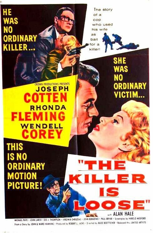 Смотреть фильм Убийца на свободе / The Killer Is Loose (1956) онлайн в хорошем качестве SATRip