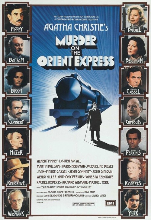 Смотреть фильм Убийство в Восточном экспрессе / Murder on the Orient Express (1974) онлайн в хорошем качестве SATRip