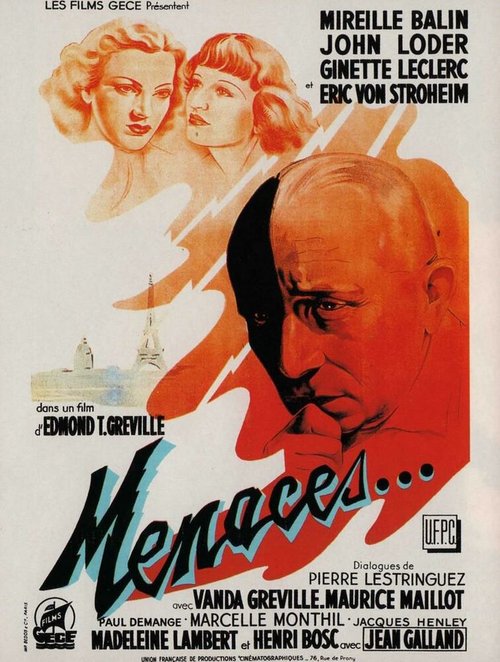 Смотреть фильм Угрозы / Menaces... (1939) онлайн в хорошем качестве SATRip