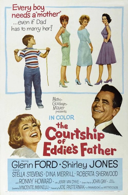 Смотреть фильм Ухаживание отца Эдди / The Courtship of Eddie's Father (1963) онлайн в хорошем качестве SATRip