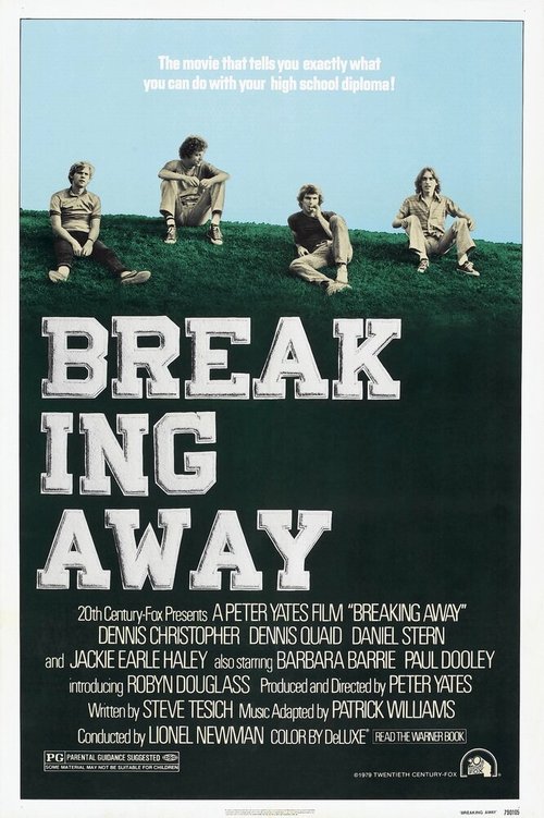 Смотреть фильм Уходя в отрыв / Breaking Away (1979) онлайн в хорошем качестве SATRip
