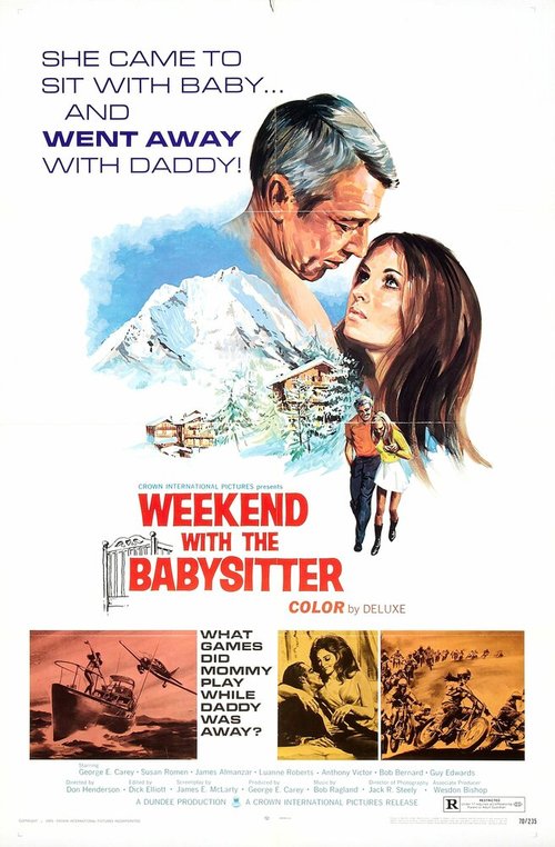 Смотреть фильм Уик-энд с няней / Weekend with the Babysitter (1970) онлайн в хорошем качестве SATRip