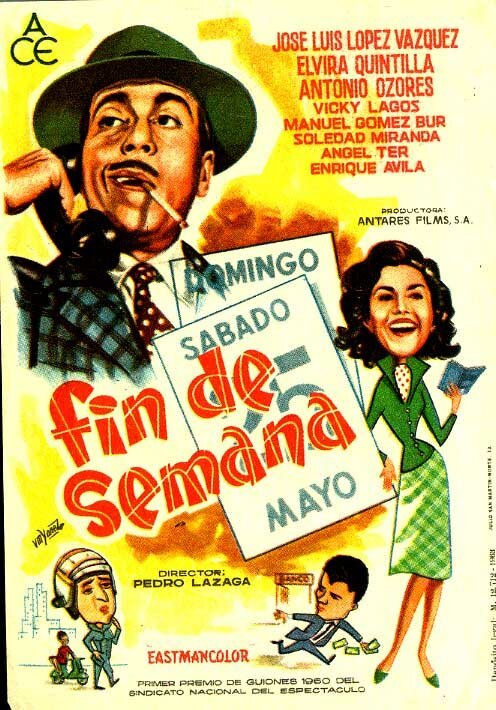 Смотреть фильм Уик-энд / Fin de semana (1964) онлайн в хорошем качестве SATRip