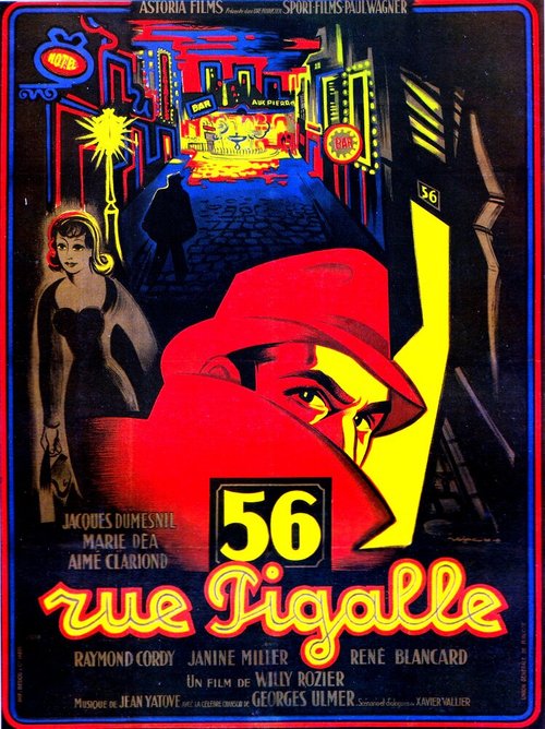 Смотреть фильм Улица Пигаль, 56 / 56, rue Pigalle (1949) онлайн в хорошем качестве SATRip