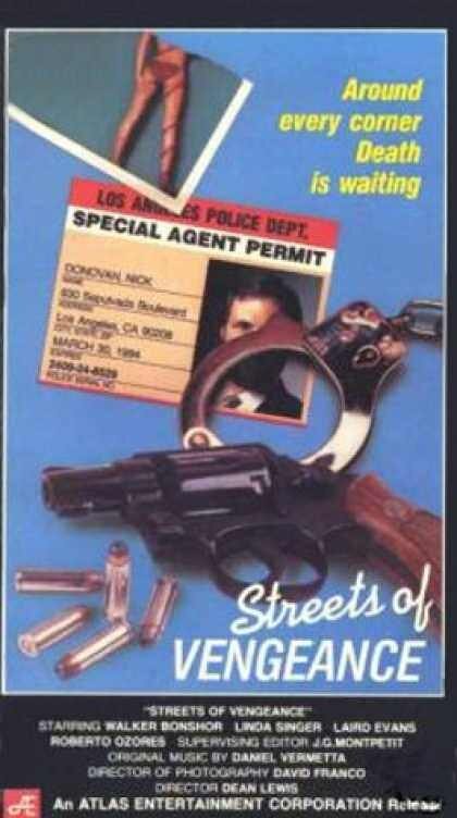 Смотреть фильм Улицы мести / Streets of Vengeance (1988) онлайн в хорошем качестве SATRip