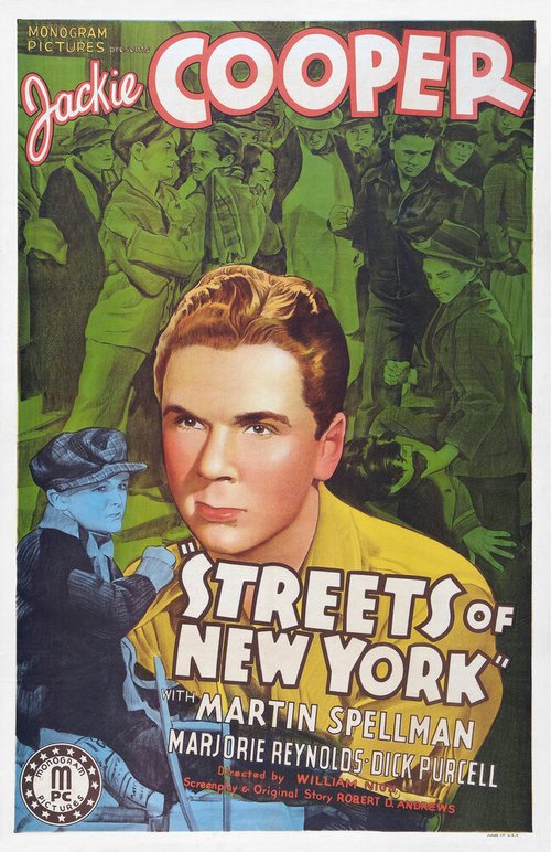 Смотреть фильм Улицы Нью-Йорка / Streets of New York (1939) онлайн в хорошем качестве SATRip