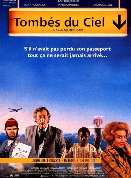 Смотреть фильм Упавшие с неба / Tombés du ciel (1993) онлайн в хорошем качестве HDRip