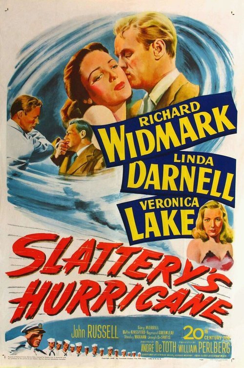 Смотреть фильм Ураган Слаттери / Slattery's Hurricane (1949) онлайн в хорошем качестве SATRip