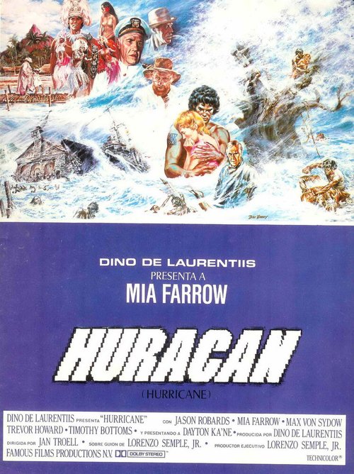 Смотреть фильм Ураган / Hurricane (1979) онлайн в хорошем качестве SATRip