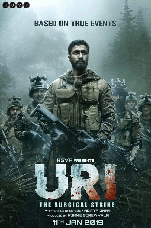 Смотреть фильм Ури: Нападение на базу / Uri: The Surgical Strike (2019) онлайн в хорошем качестве HDRip