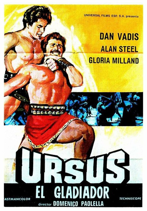 Смотреть фильм Урсус, восставший гладиатор / Ursus gladiatore ribelle (1962) онлайн в хорошем качестве SATRip