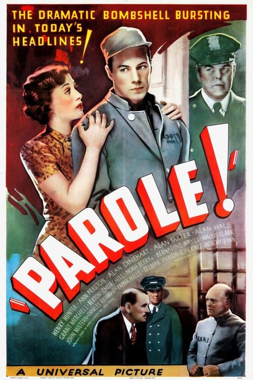 Смотреть фильм Условный срок / Parole! (1936) онлайн в хорошем качестве SATRip