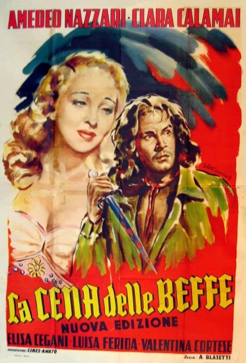 Смотреть фильм Ужин шутов / La cena delle beffe (1942) онлайн в хорошем качестве SATRip