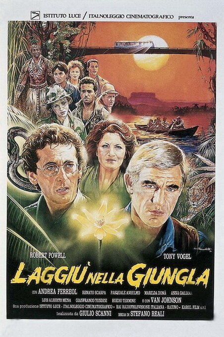 Смотреть фильм В джунглях / Laggiù nella giungla (1988) онлайн в хорошем качестве SATRip