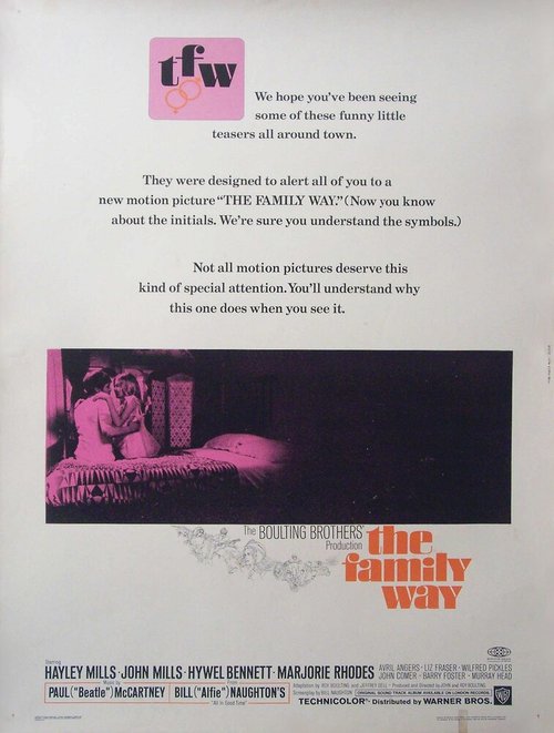 Смотреть фильм В интересном положении / The Family Way (1966) онлайн в хорошем качестве SATRip