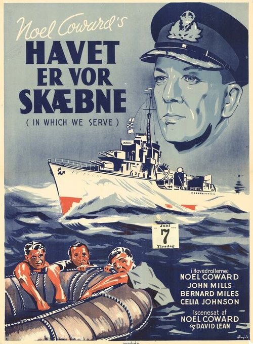Смотреть фильм В котором мы служим / In Which We Serve (1942) онлайн в хорошем качестве SATRip