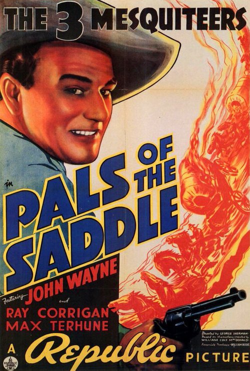 Смотреть фильм В одном седле / Pals of the Saddle (1938) онлайн в хорошем качестве SATRip