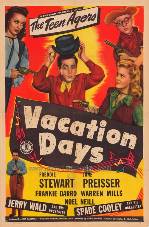 Смотреть фильм Vacation Days (1947) онлайн в хорошем качестве SATRip