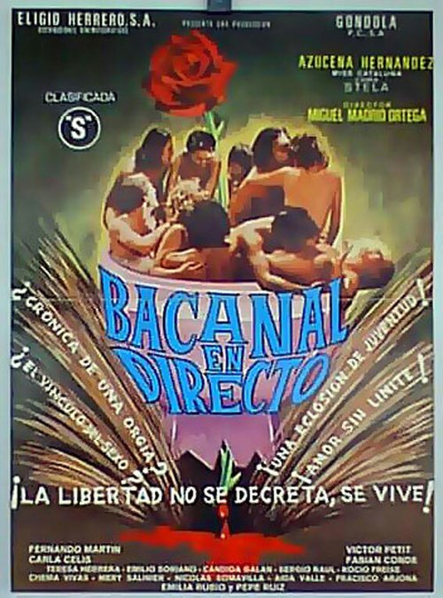Смотреть фильм Вакханалия в прямом эфире / Bacanal en directo (1979) онлайн в хорошем качестве SATRip