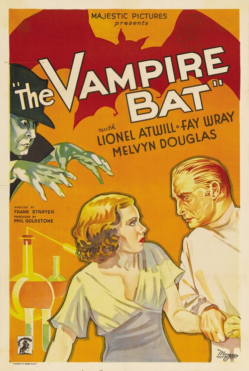 Смотреть фильм Вампир-летучая мышь / The Vampire Bat (1933) онлайн в хорошем качестве SATRip
