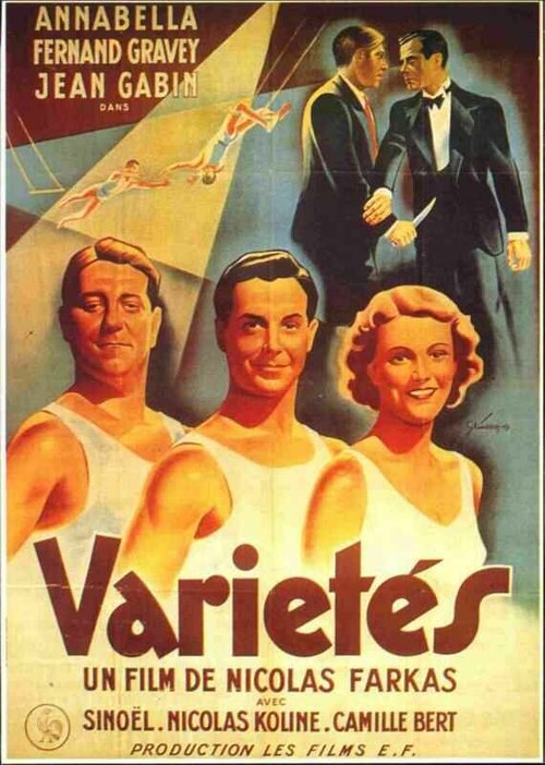 Смотреть фильм Варьете / Variétés (1935) онлайн в хорошем качестве SATRip