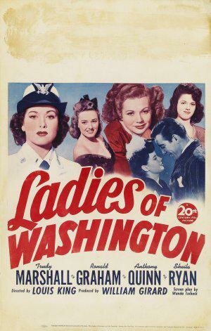 Смотреть фильм Вашингтонские дамы / Ladies of Washington (1944) онлайн в хорошем качестве SATRip