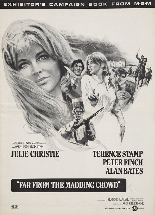 Смотреть фильм Вдали от безумной толпы / Far from the Madding Crowd (1967) онлайн в хорошем качестве SATRip