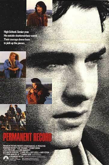 Смотреть фильм Вечная песня / Permanent Record (1988) онлайн в хорошем качестве SATRip