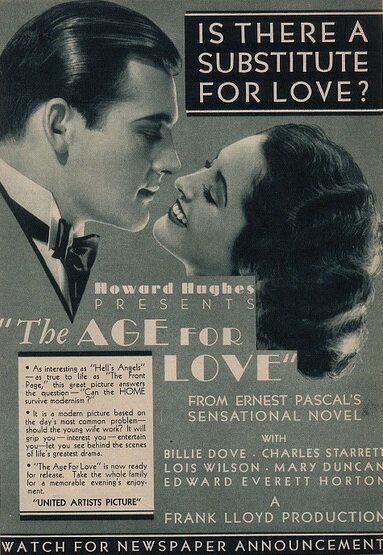 Смотреть фильм Век любви / The Age for Love (1931) онлайн в хорошем качестве SATRip
