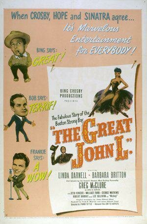 Смотреть фильм Великий Джон Л. / The Great John L. (1945) онлайн в хорошем качестве SATRip