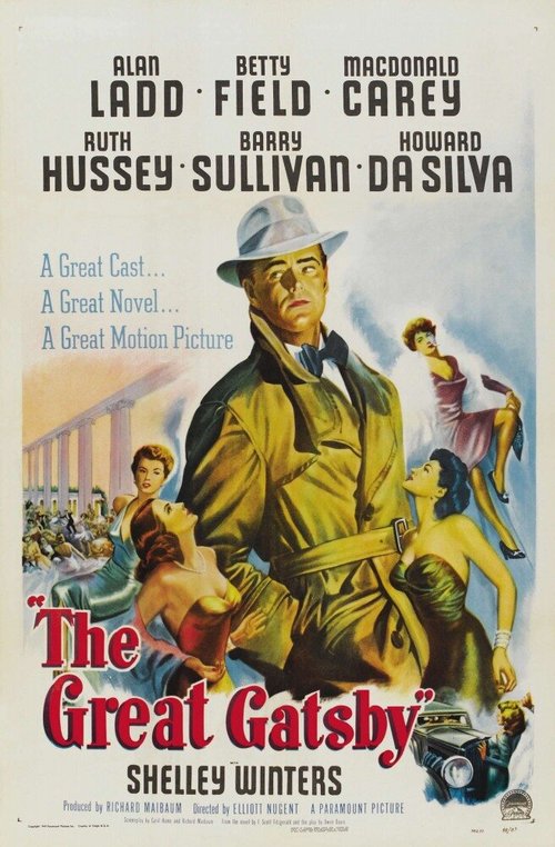 Смотреть фильм Великий Гэтсби / The Great Gatsby (1949) онлайн в хорошем качестве SATRip