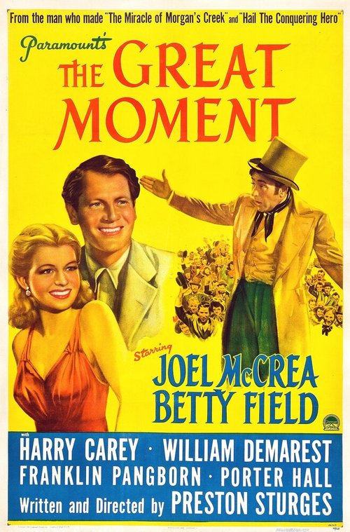 Смотреть фильм Великий момент / The Great Moment (1944) онлайн в хорошем качестве SATRip
