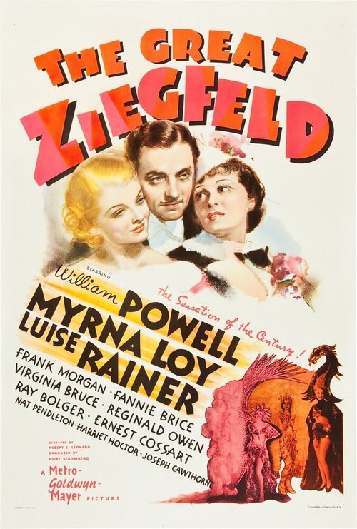 Смотреть фильм Великий Зигфилд / The Great Ziegfeld (1936) онлайн в хорошем качестве SATRip