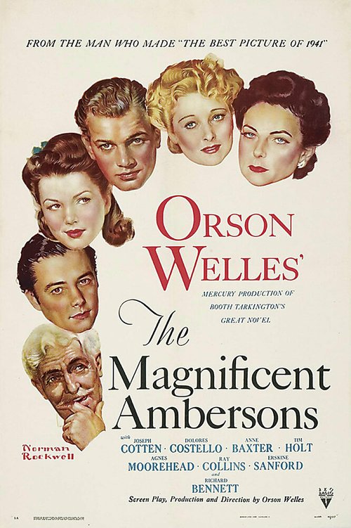 Смотреть фильм Великолепие Амберсонов / The Magnificent Ambersons (1942) онлайн в хорошем качестве SATRip