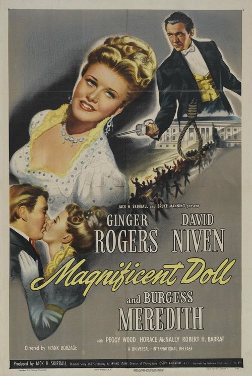 Смотреть фильм Великолепная кукла / Magnificent Doll (1946) онлайн в хорошем качестве SATRip