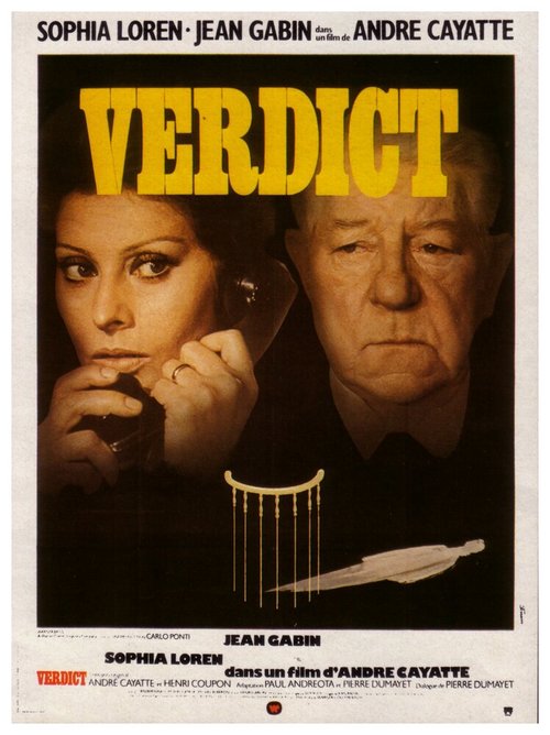 Смотреть фильм Вердикт / Verdict (1974) онлайн в хорошем качестве SATRip