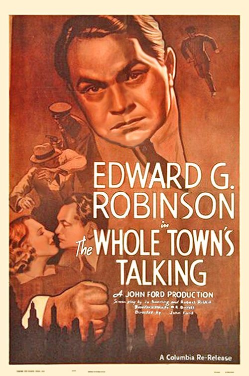 Смотреть фильм Весь город говорит / The Whole Town's Talking (1935) онлайн в хорошем качестве SATRip