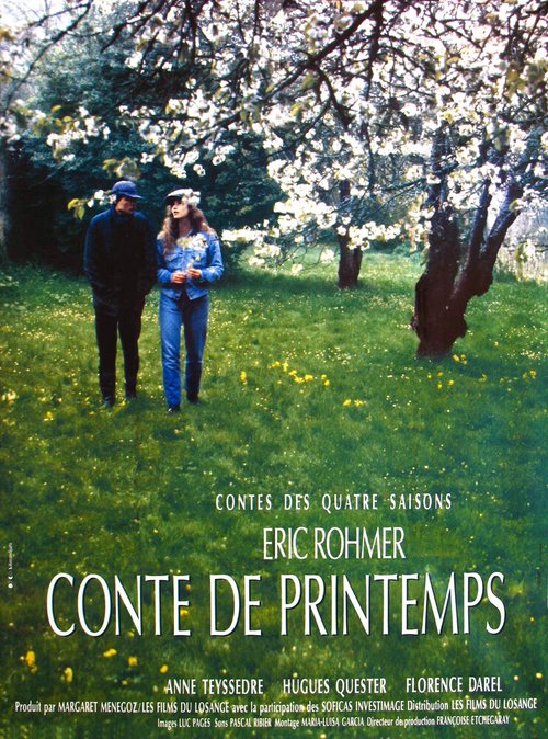 Смотреть фильм Весенняя сказка / Conte de printemps (1989) онлайн в хорошем качестве SATRip