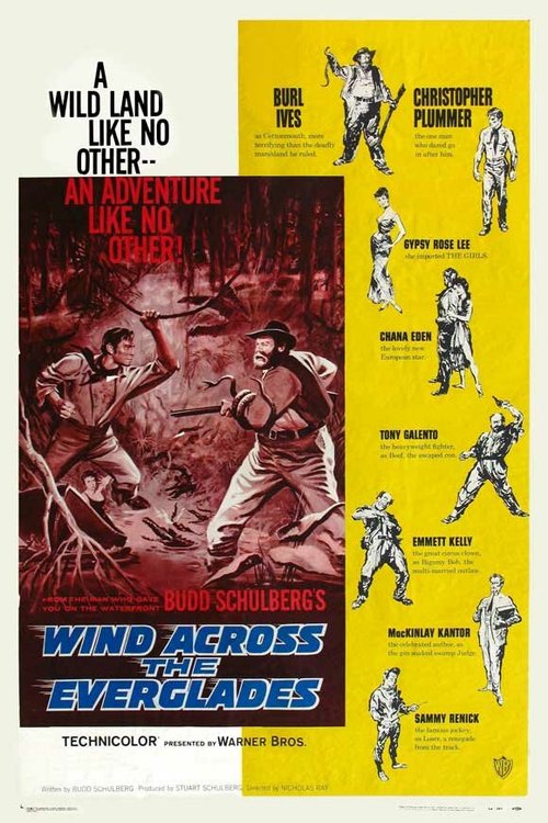 Смотреть фильм Ветер над равнинами / Wind Across the Everglades (1958) онлайн в хорошем качестве SATRip