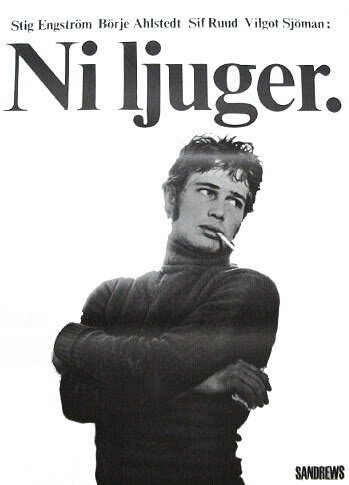 Смотреть фильм Вы лжёте / Ni ljuger (1969) онлайн в хорошем качестве SATRip