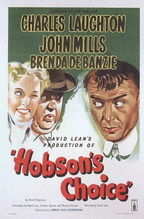 Смотреть фильм Выбор Хобсона / Hobson's Choice (1953) онлайн в хорошем качестве SATRip