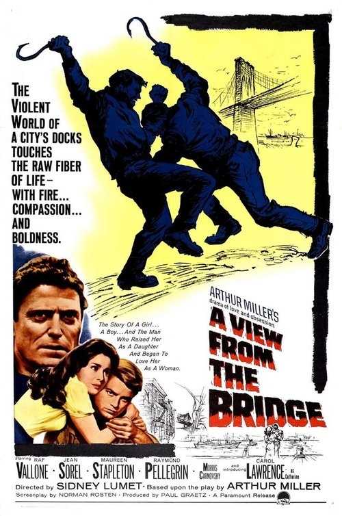 Смотреть фильм Вид с моста / Vu du pont (1962) онлайн в хорошем качестве SATRip