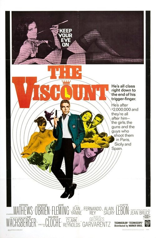 Смотреть фильм Виконт рассчитывается / Le vicomte règle ses comptes (1967) онлайн в хорошем качестве SATRip
