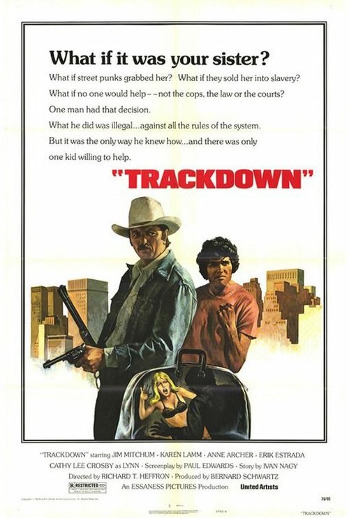 Смотреть фильм Выслеживание / Trackdown (1976) онлайн в хорошем качестве SATRip