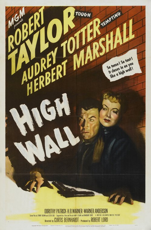Смотреть фильм Высокая стена / High Wall (1947) онлайн в хорошем качестве SATRip