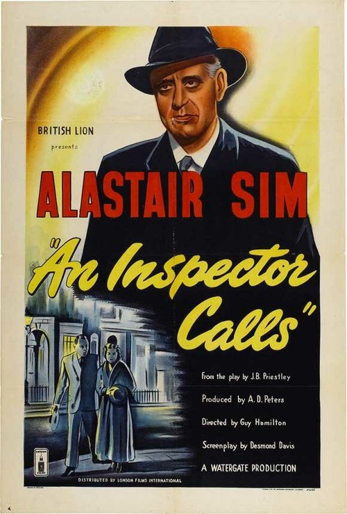Смотреть фильм Визит инспектора / An Inspector Calls (1954) онлайн в хорошем качестве SATRip